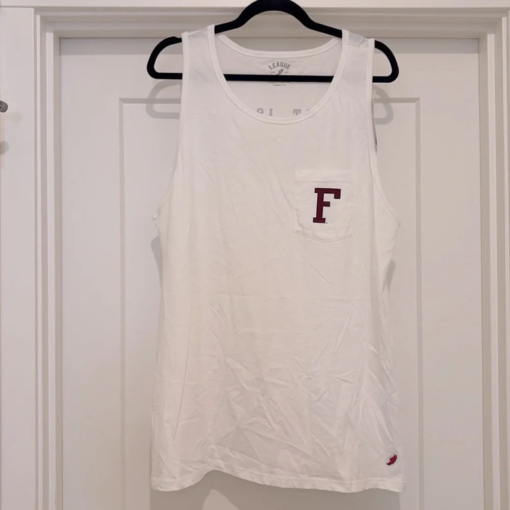 NWT [League] Fordham University Rams NCAA Sleeveless Tank Top Men’s Sz X-Large - Picture 2 of 10